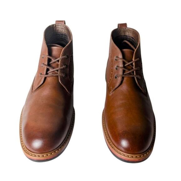 BOSTONIAN Melshire Plain Toe Lace-Up Chukka Boot Size 10M - Picture 5 of 9